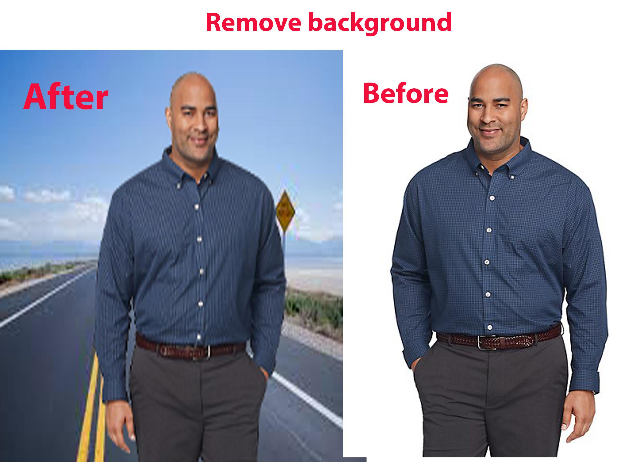 I'll change the background of your photos, adjust th...