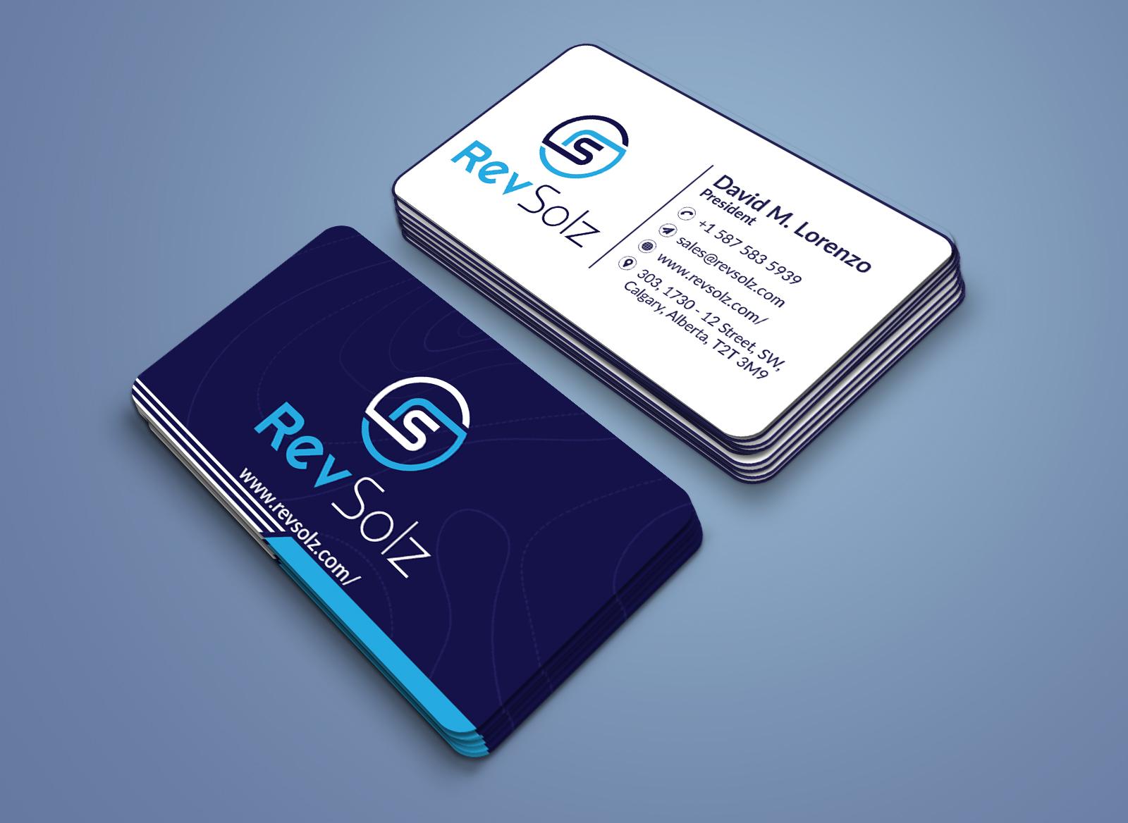 I will design unique double sided business card print...
