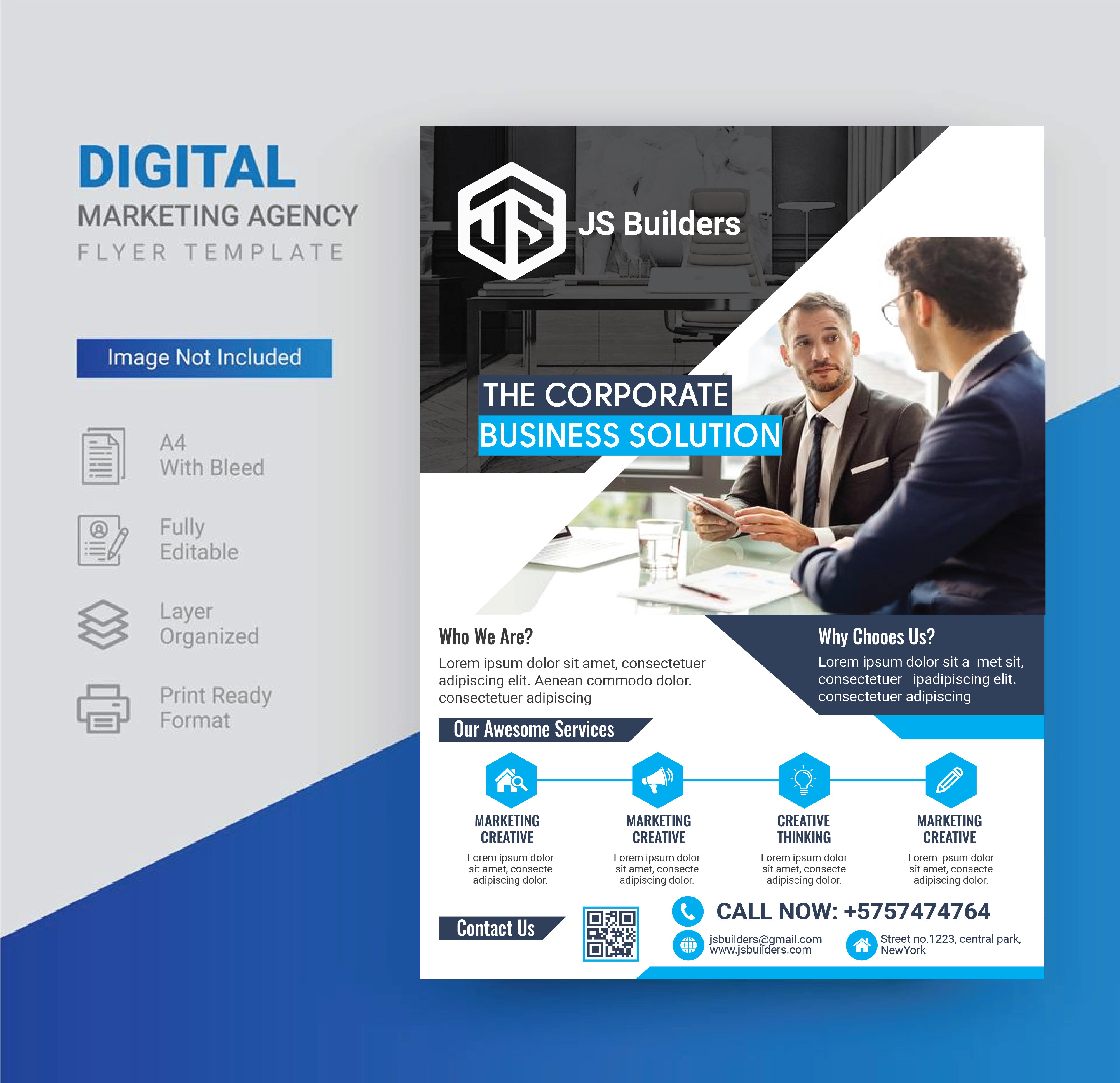 I will create business Flyer within 12 hours