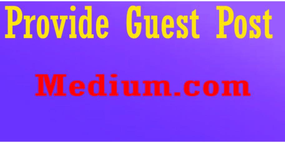 Write and published guest post on Medium indexable Ba...