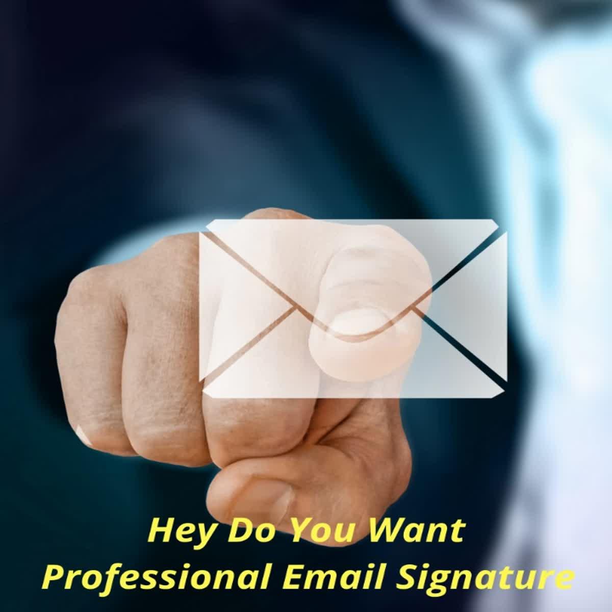 I will create superb HTML email signature