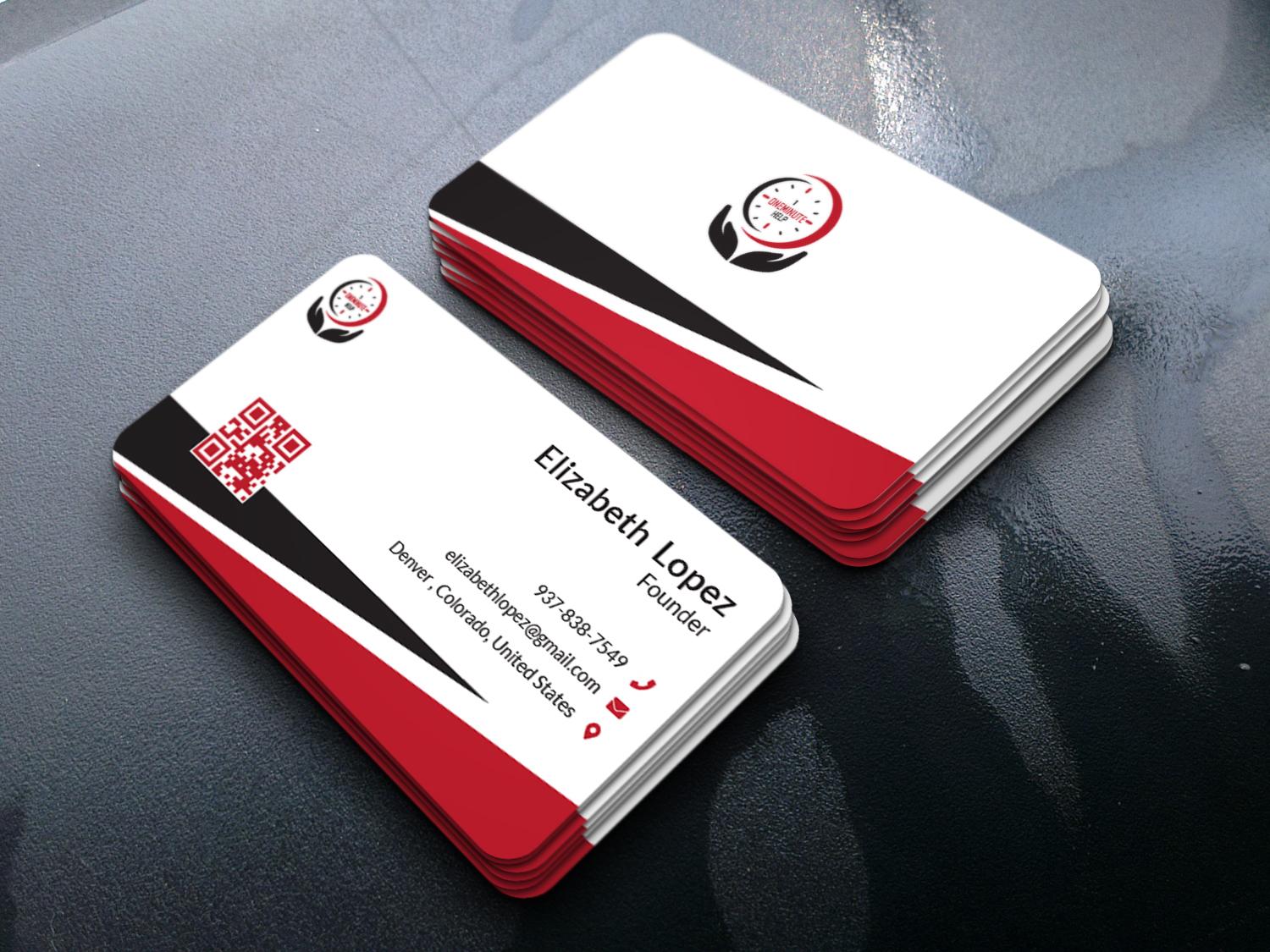 I will provide you professional business card within ...