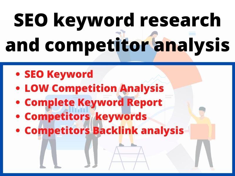 I will do low competition SEO keyword research and co...