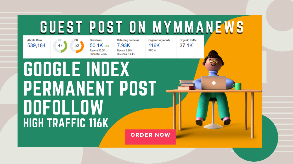 Do Guest Post on Mymmanews DR 52 Traffic 40k