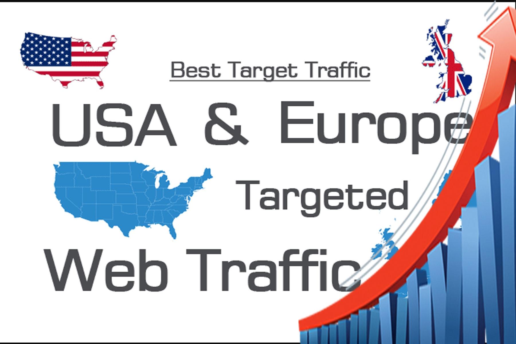 I will provide real human 180,000 visitors from USA a...