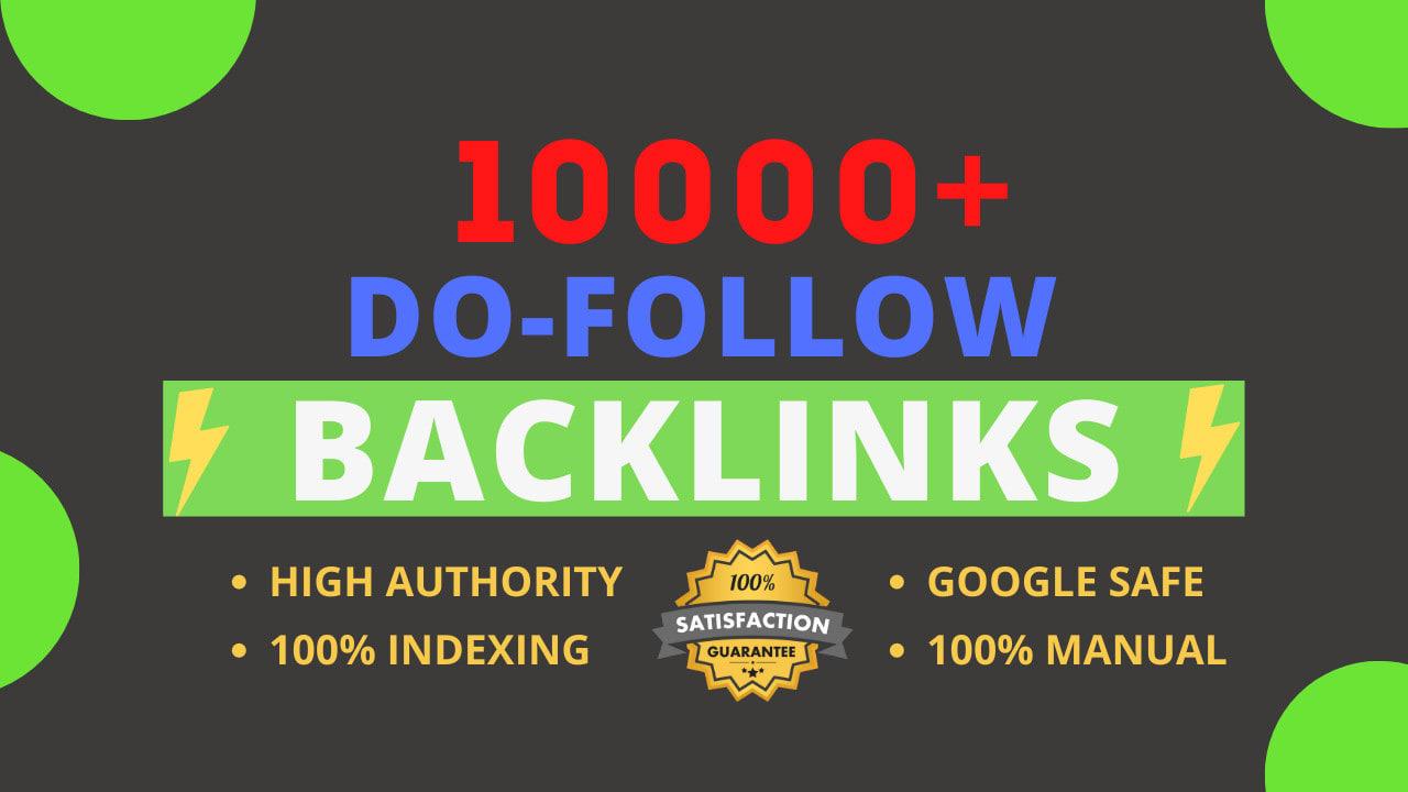 I will make 10k high domain authority seo dofollow ba...