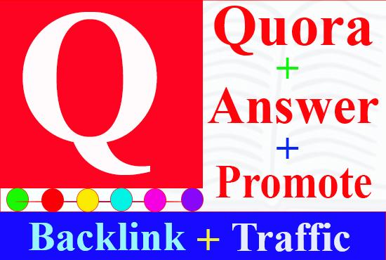 Promote your website by 7 HQ organic Quora Answers wi...