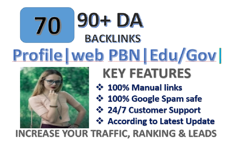 I Will MANUALLY Do 95+DA 25 PBN, 20 EDU Links, 25 P...