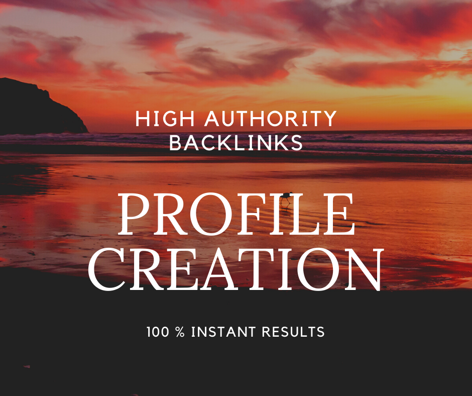 I will Provide you 150 Profile creation High Authorit...