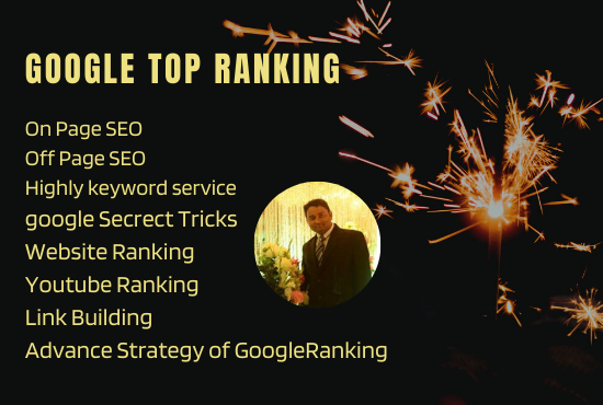I will Provide complete SEO services for google top r...