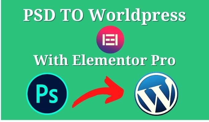 I will convert psd to wordpress responsive website Wi...
