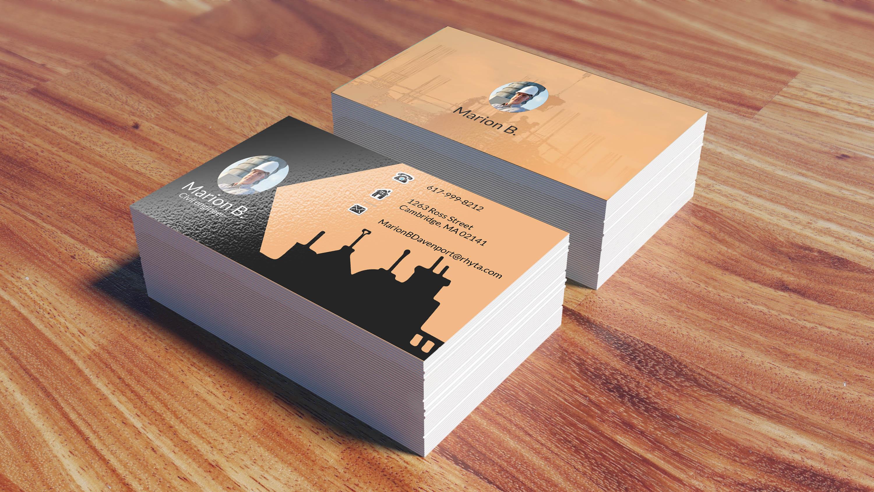 I will give you eyecatching business card with low co...