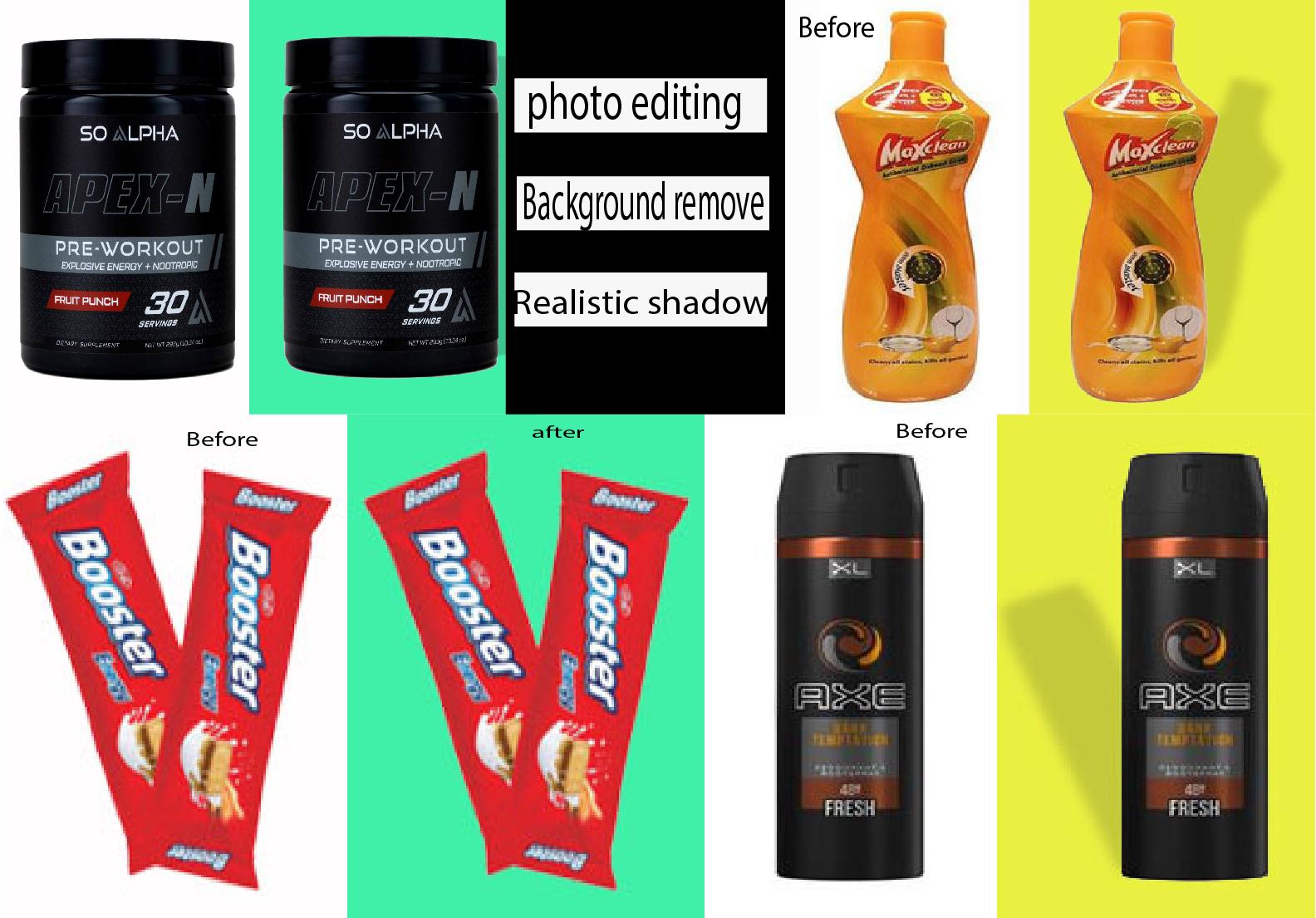 I will do 5 photos background removal