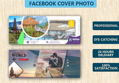 I will create a professional social media cover desig...
