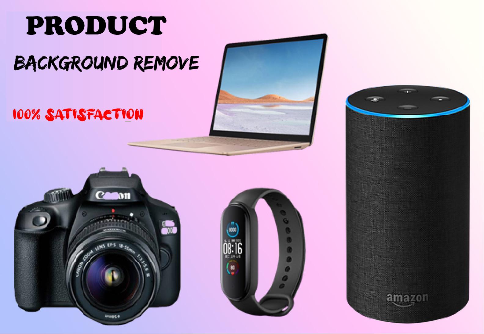 I will remove background from 6 photos