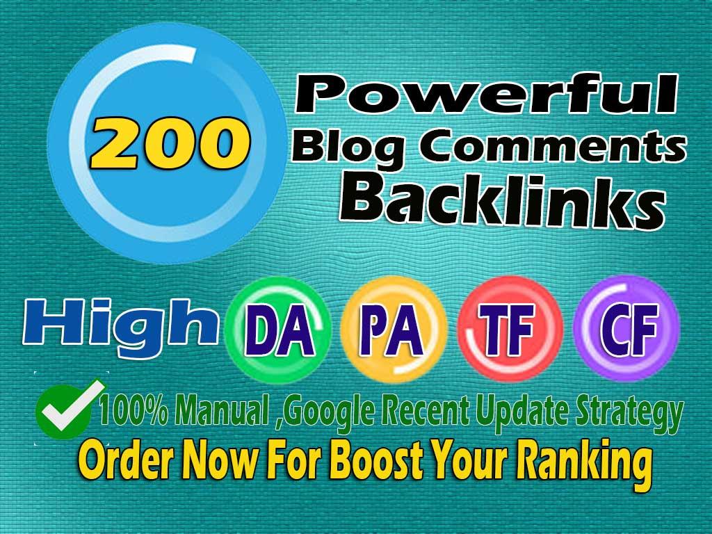 Increase Ranking with 200 Unique Domain High Authorit...