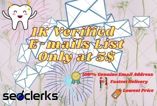 Get 1000 Verified Dentists Email List at Reasonable P...