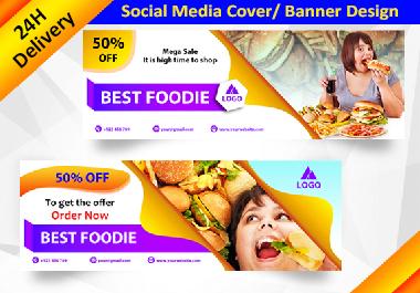 I will design Facebook Cover Photo and social media B...