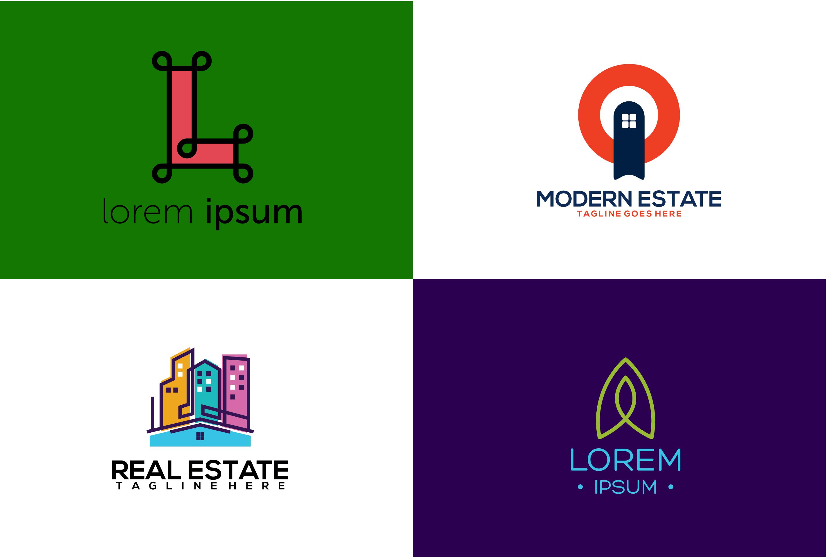 I will do minimalist flat logo design