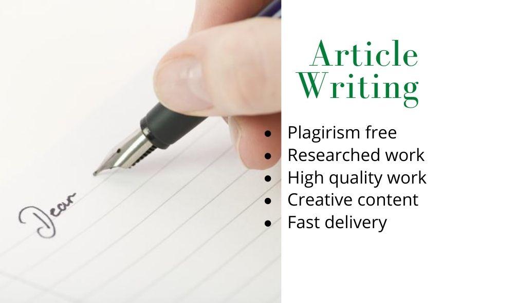 I will write SEO optimized content 1000 to 1500 uniqu...