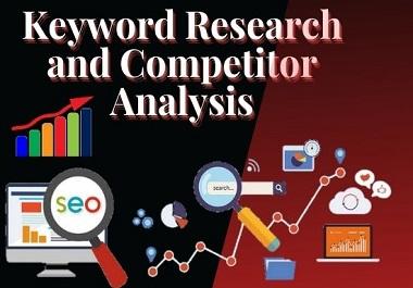I will operate an excellent SEO keyword research and ...