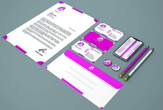 I will design minimalist Business Card and Stationery...