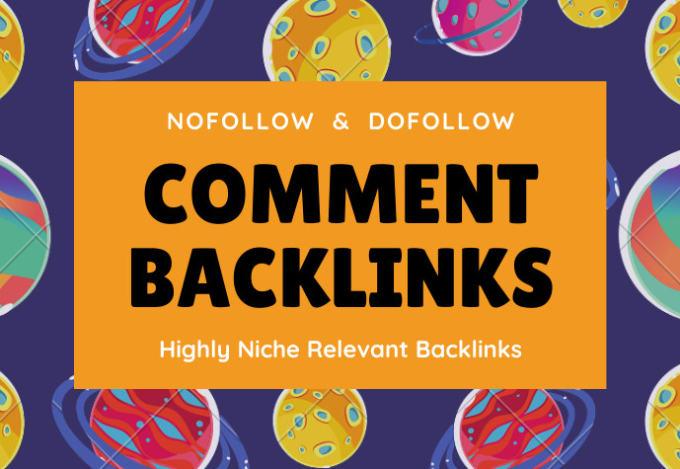 I will do make nofollow, dofollow comment