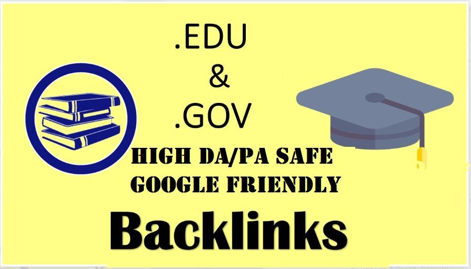 50 Pr9 with 10 Edu/Gov high DA/PA safe google friendl...