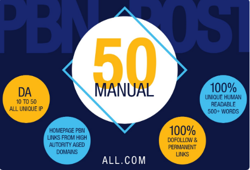 Create 50 Premium DA 40+ TO DA 50 HOMEPAGE PBN Backli...