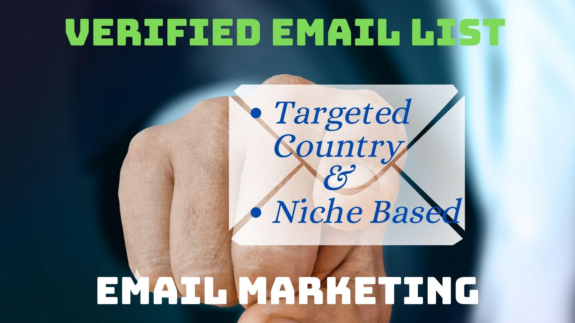 1000 verified & active email list for your email ...