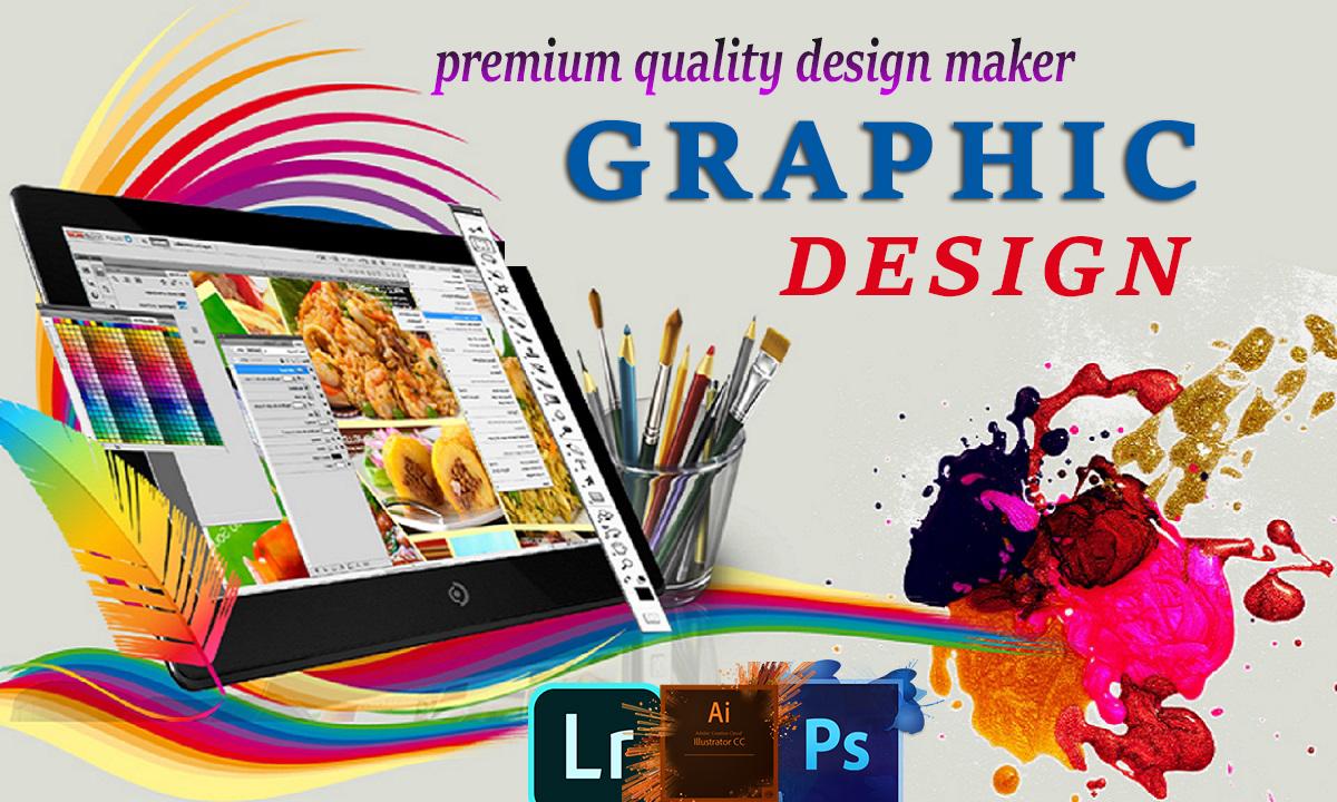 i will be your professional graphic designer who can ...