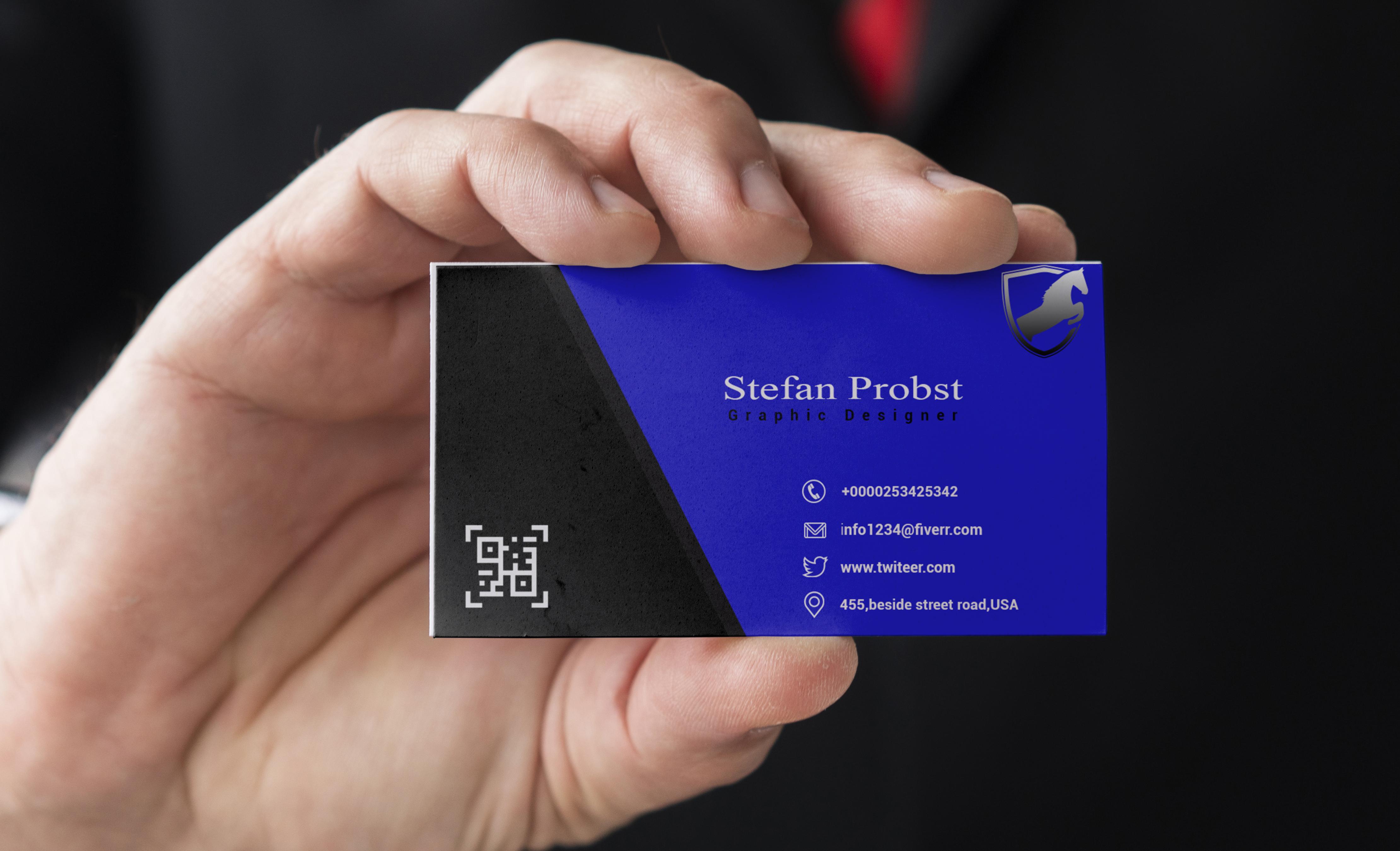 I will design you professional and outstanding busine...