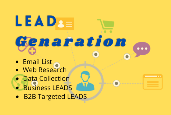 I will do business email lead generation and local le...