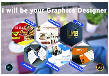 I will do all kinds of attractive graphics design wor...