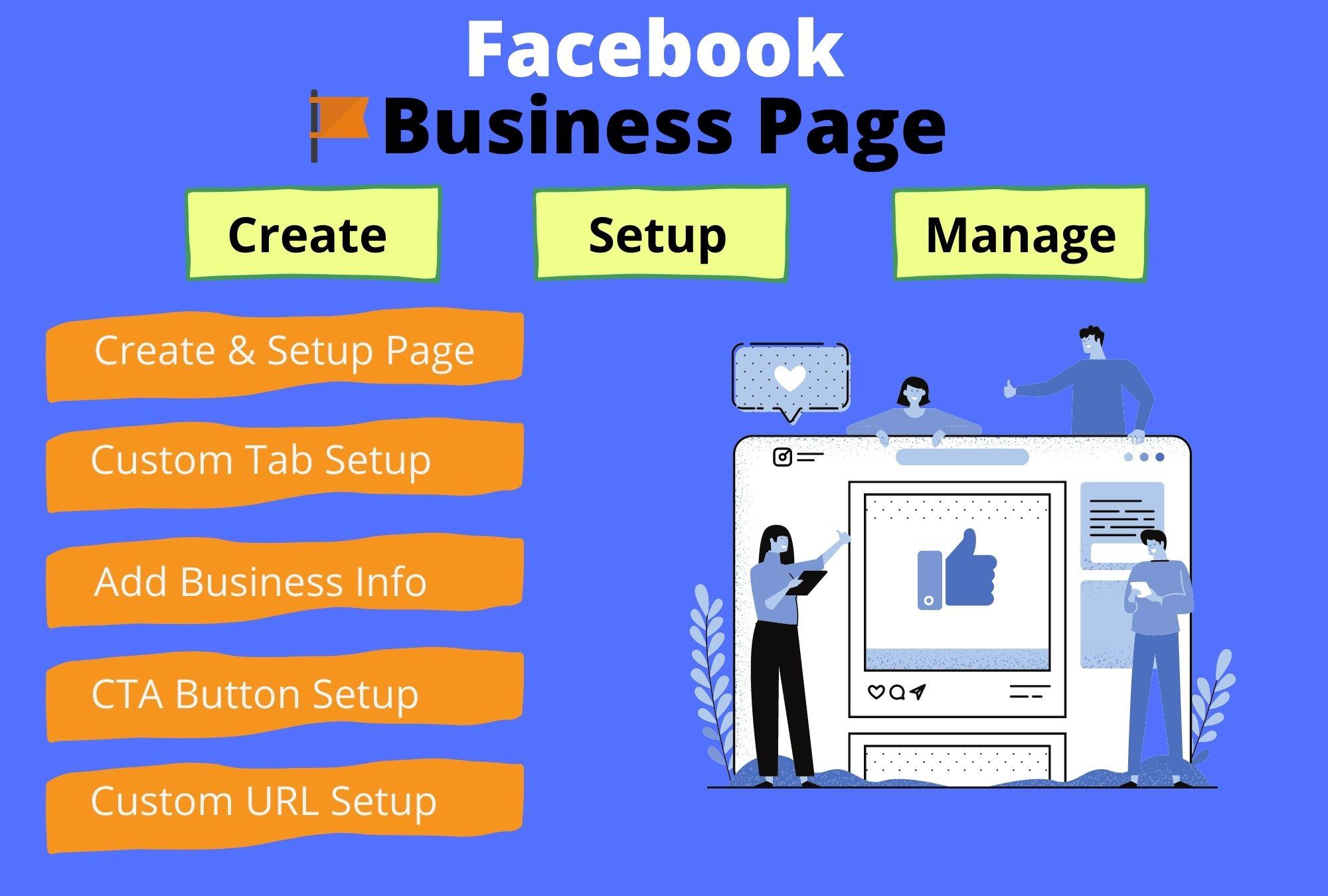 i will design your facebook business page