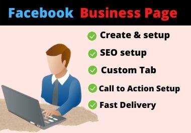 will create facebook business page. ads campaign and ...