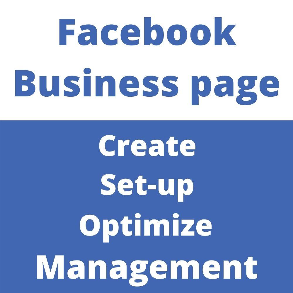 I will design a Facebook business page and SEO optimi...