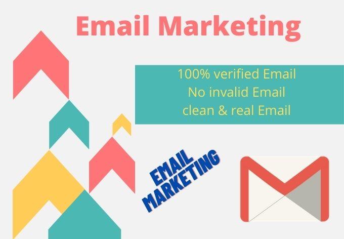 I will provide you targeted active email list