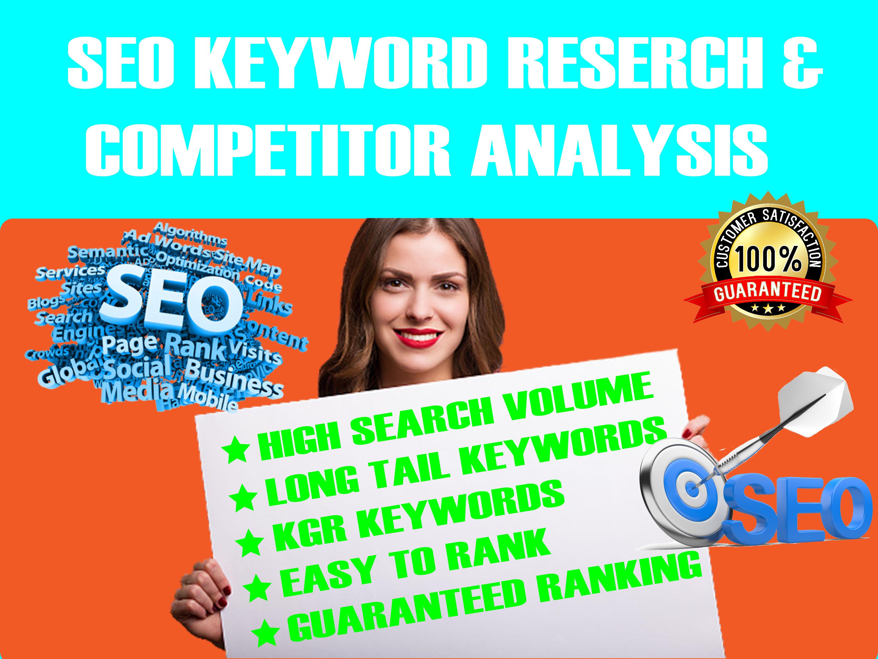 I will do keyword research I am an expert in keyword ...