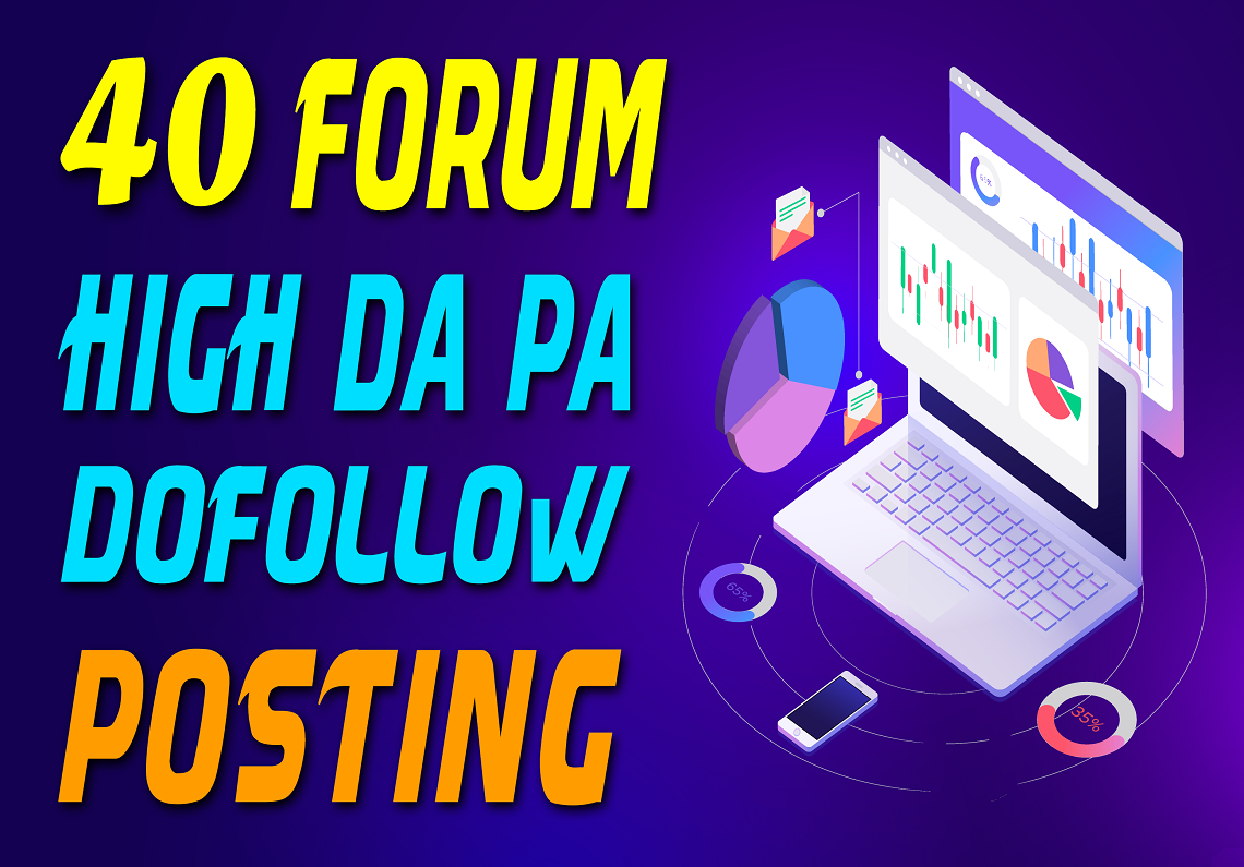 Get Dofollow 40 Forum Profile Links to Skyrocket Webs...