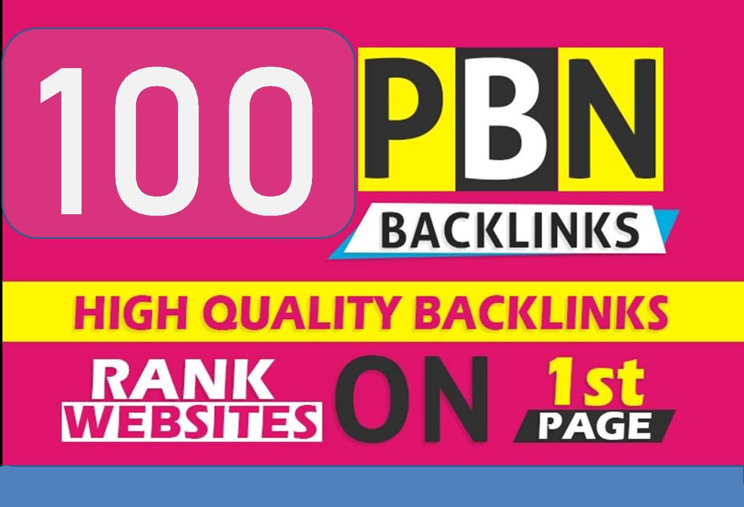 100 permanent homepage pbn backlinks in google rankin...