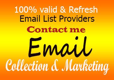 I will do collect your niche targeted email list for ...