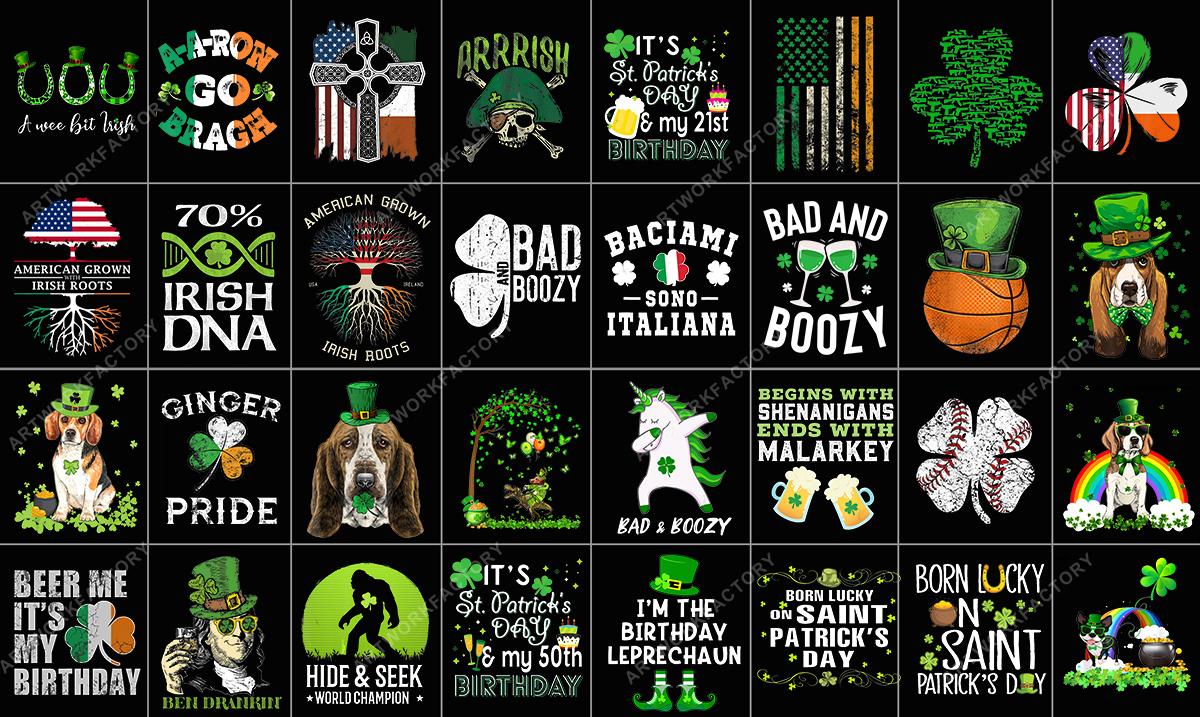 Delivery 500 PNG Tshirt Designs For St Patricks Day T...