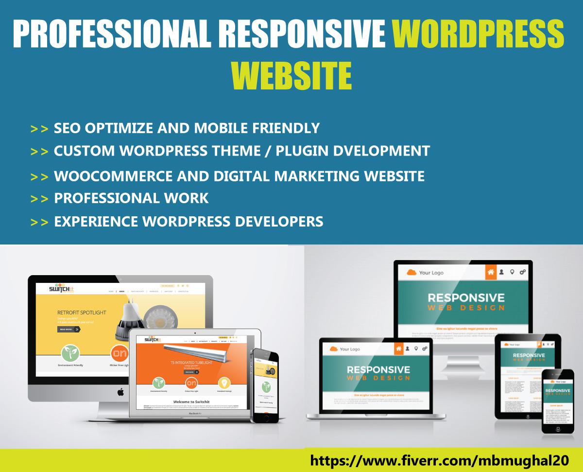 Design A SEO Optimize Professional And Responsive Wor...