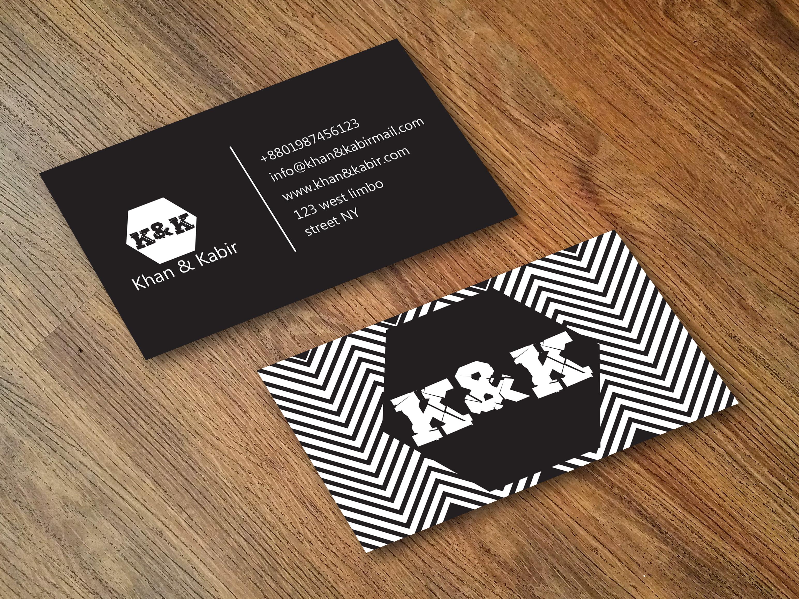 I wil make creative business card, Gold foil, Moo des...