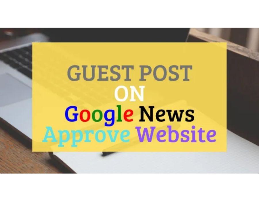 I will publish your guest post on my google news appr...