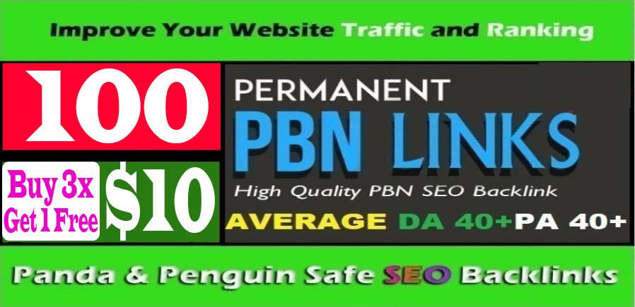 100+ High DA 60+ PA 50+ WEB 2.0 PBN DOFOLLOW BACKLINK...