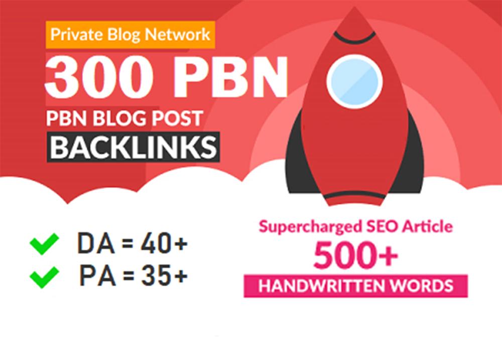 Get 300+ WEB 2.0 PBN Dofollow Backlinks DA 60+ PBN Li...