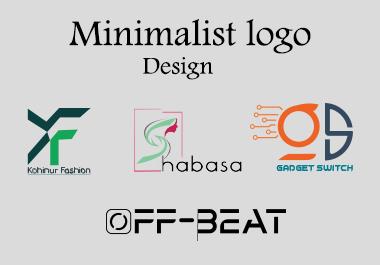 i will do modern minimalist logo design for you busin...