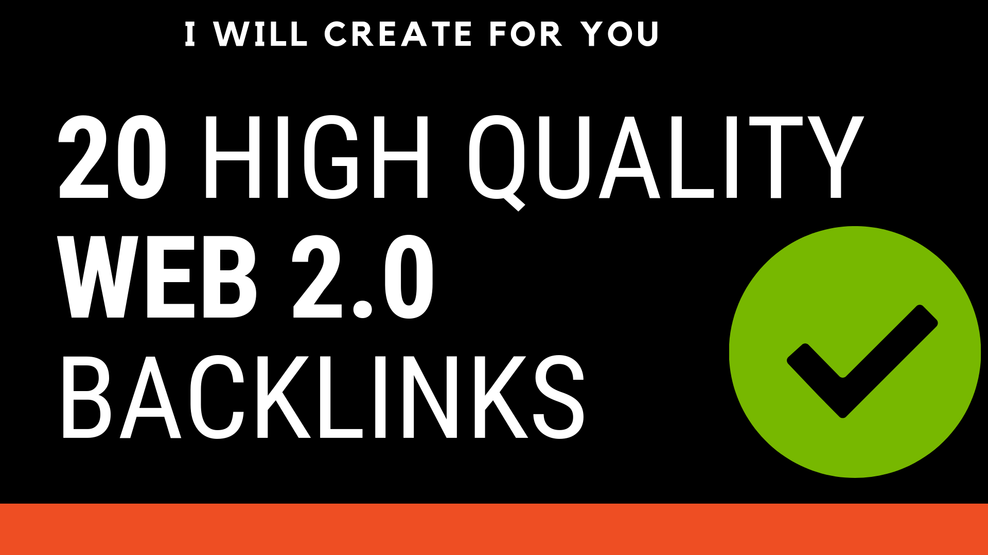 Create Manually web 2.0 Backlinks + 20 Bookmarking On...